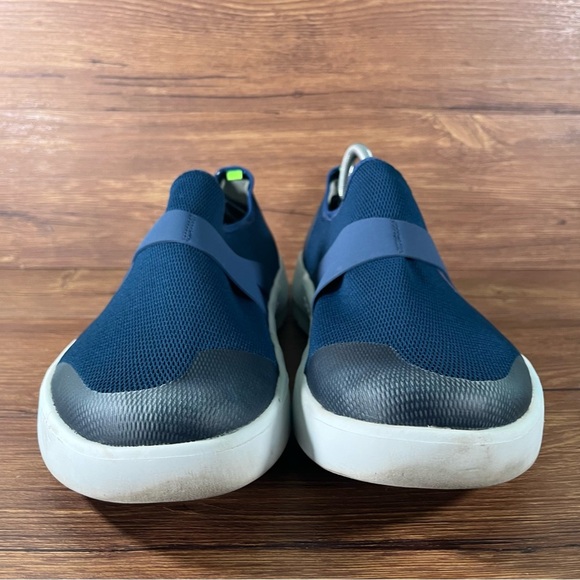 OOFOS OOMG Eezee Low Blue Orthotic Slip-On Sneakers Men’s Size 14 Shoes - Picture 5 of 11